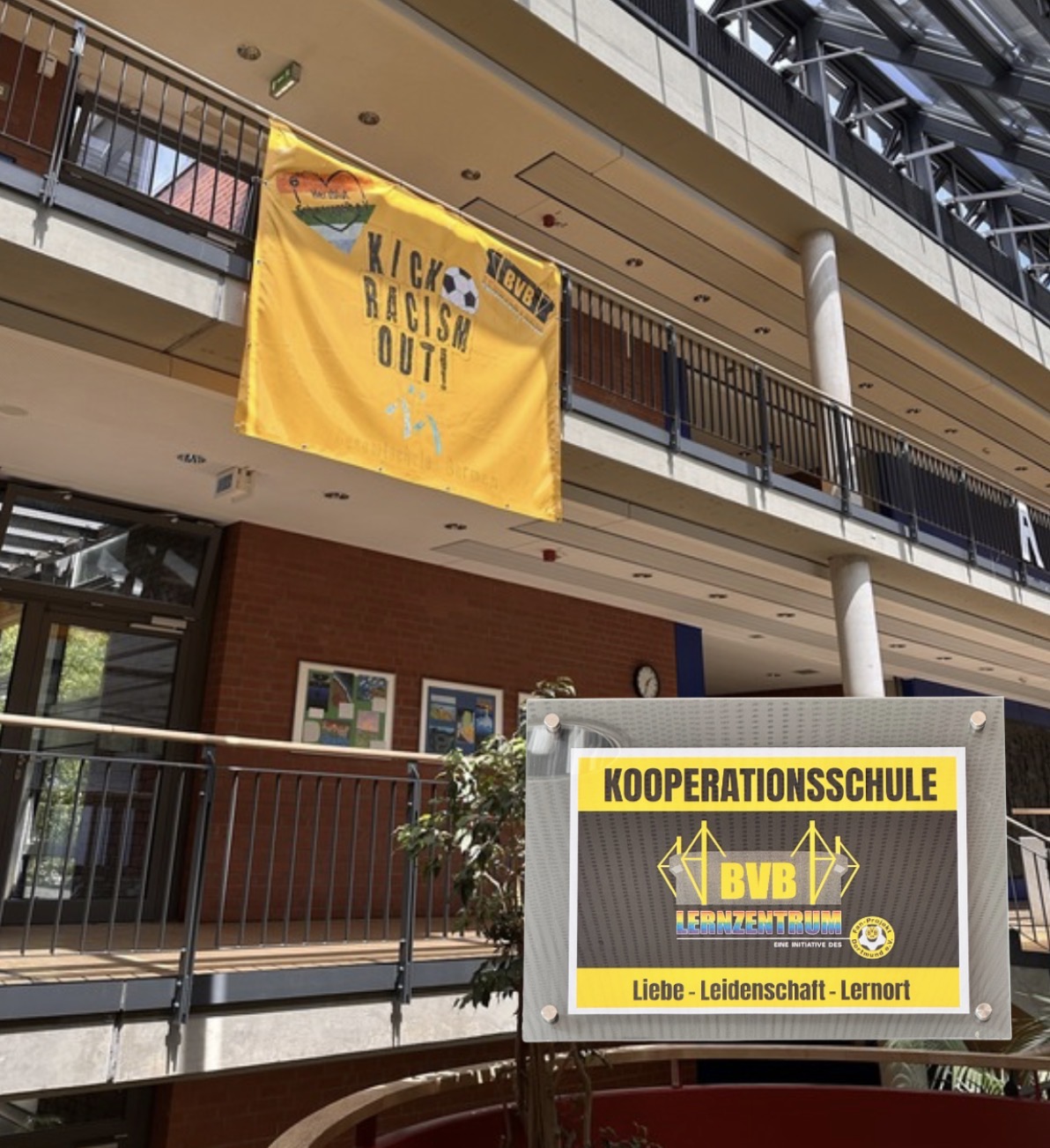 Ein Stadionbesuch zum Thema Zivilcourage – die BVB-Kooperation (Fritz Epp & Noah Westerhaus, 5f)